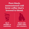 image:imageCalifia Farms  Pure Black Medium Roast Cold Brew Coffee 32 Oz Pack of 6 100 Arabica Shelf Stable Plant Based Vegan Gluten Free Non GMO Sugar Free Iced Coffee32 Fl Oz Pack of 6