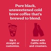 image:imageCalifia Farms  Pure Black Medium Roast Cold Brew Coffee 48 Oz 100 Arabica Plant Based Vegan Gluten Free Non GMO Sugar Free Iced Coffee48 Fl Oz Pack of 1