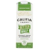 image:imageCalifia Farms  Unsweetened Better Half Half and Half Substitute 32 Oz Almond Milk Coconut Cream Coffee Creamer Keto Shelf Stable Dairy Free Plant Based Vegan32 Fl Oz Pack of 1