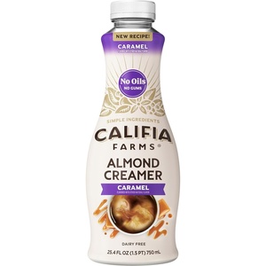 image:imageCalifia Farms  Caramel Macchiato Almond Milk Coffee Creamer 254 Oz  Dairy Free  Soy Free  Plant Based  Vegan  NonGMO  Gluten Free