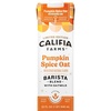 image:imageCalifia Farms  Pumpkin Spice Oat Barista Blend Oat Milk 32 Oz Shelf Stable Dairy Free Plant Based Vegan Gluten Free Non GMO High Calcium Milk Frother Creamer Oatmilk