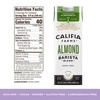 image:imageCalifia Farms  Unsweetened Almond Barista Blend Almond Milk 32 Oz Shelf Stable Dairy Free Plant Based Vegan Gluten Free Non GMO Sugar Free Milk Frother Creamer32 Fl Oz Pack of 2