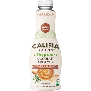 image:imageCalifia Farms Organic Toasted Coconut Creamer 254 FZ